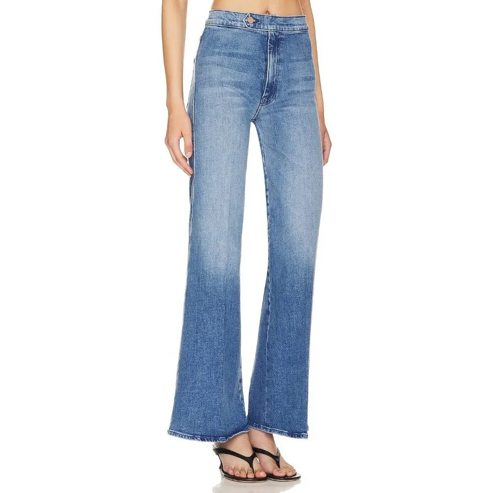 NWT Mother The Tab Roller Skimp in From Out of Town Stretch Jeans 26 - Picture 10 of 11